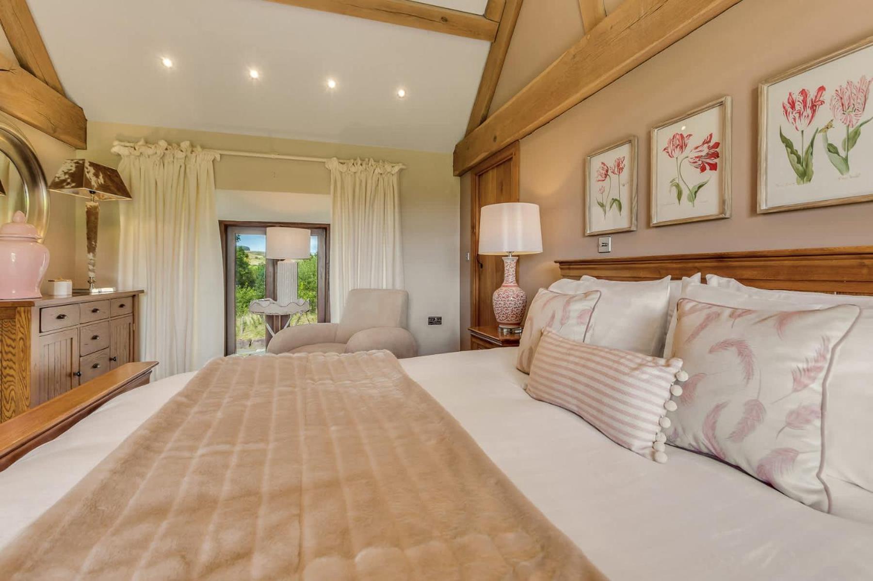 Hilltop View With Hot Tub Brecon Bagian luar foto