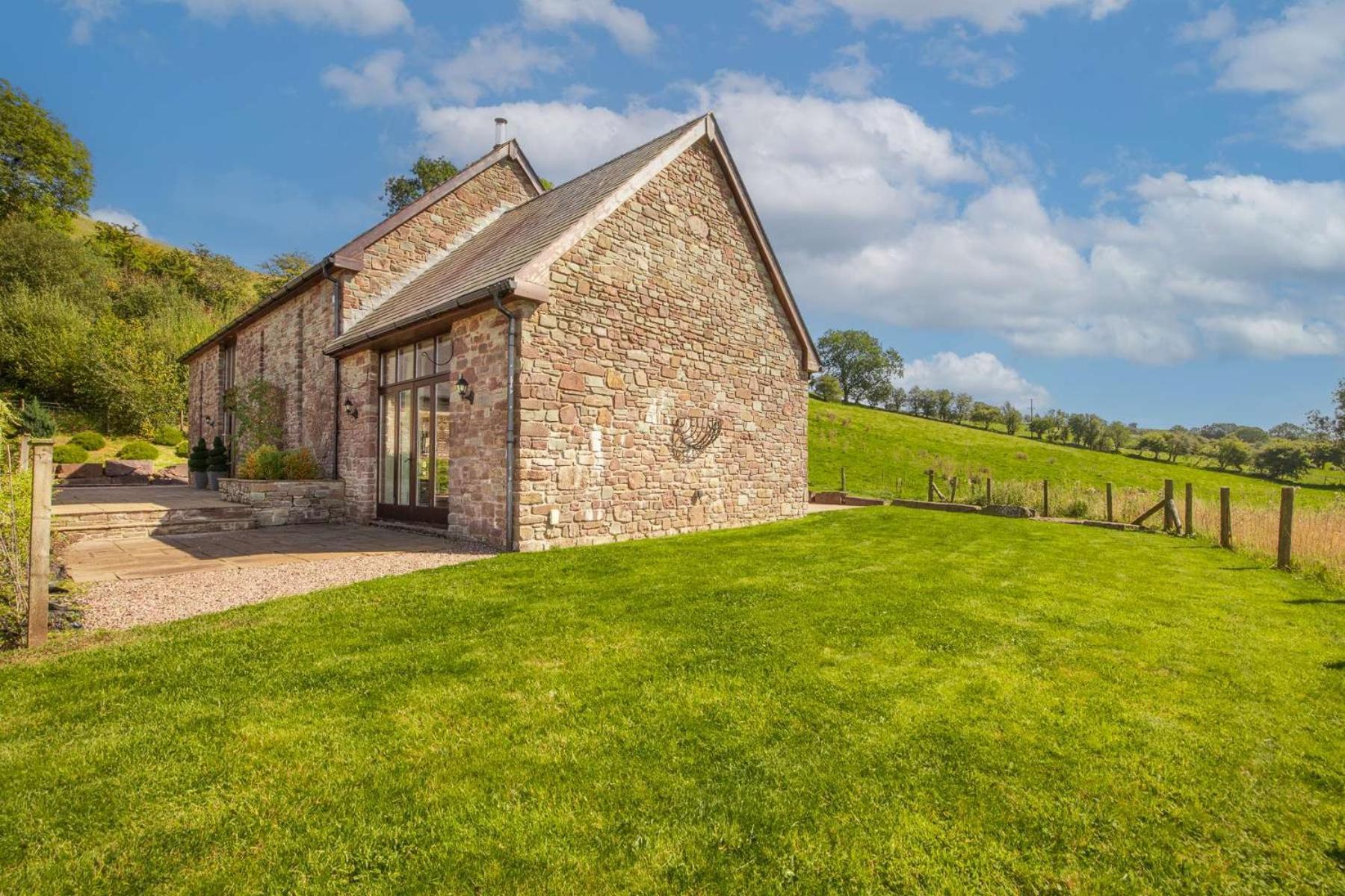 Hilltop View With Hot Tub Brecon Bagian luar foto